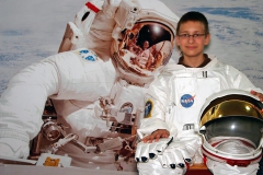 Astronaut-in-Ausstellung