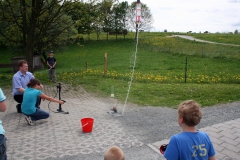 Start-Wasserrakete